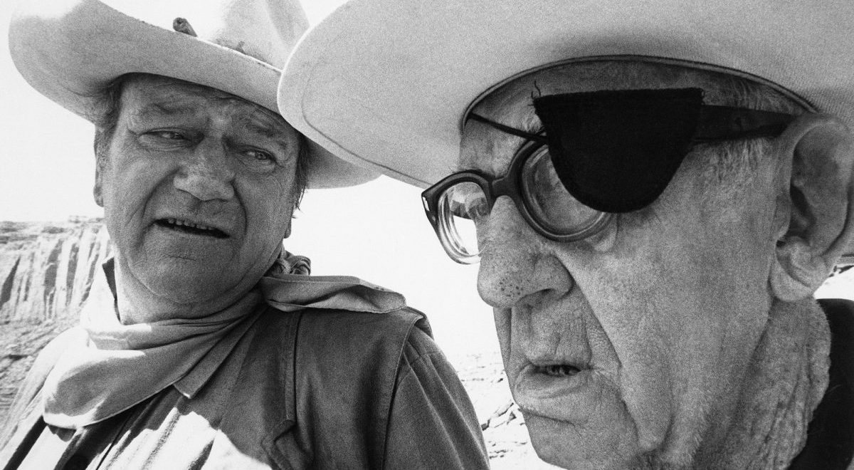 John Wayne and John Ford