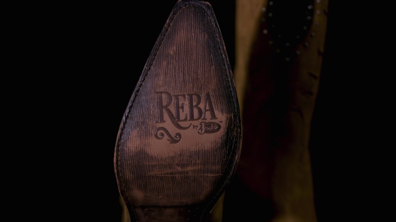 justin boots by reba