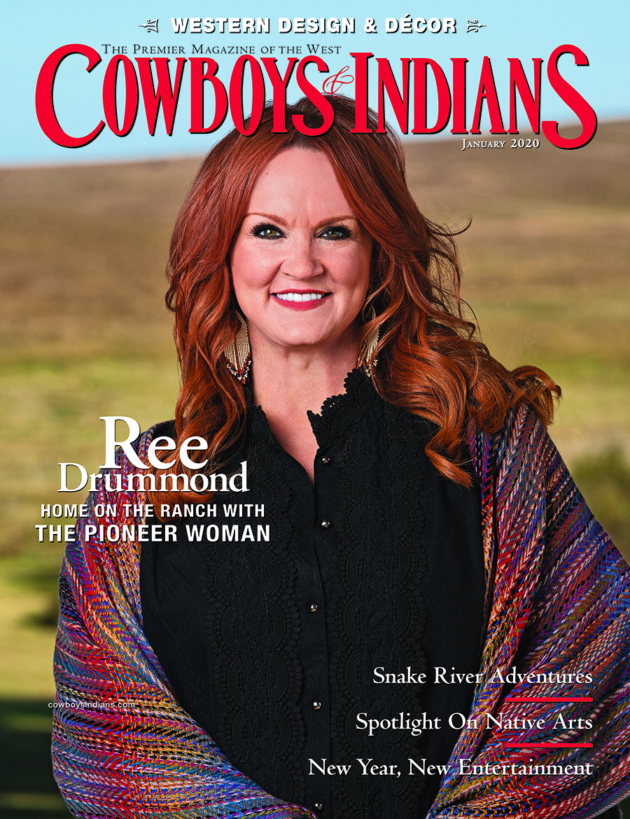 Ree Drummond, January 2020 - Cowboys and Indians Magazine