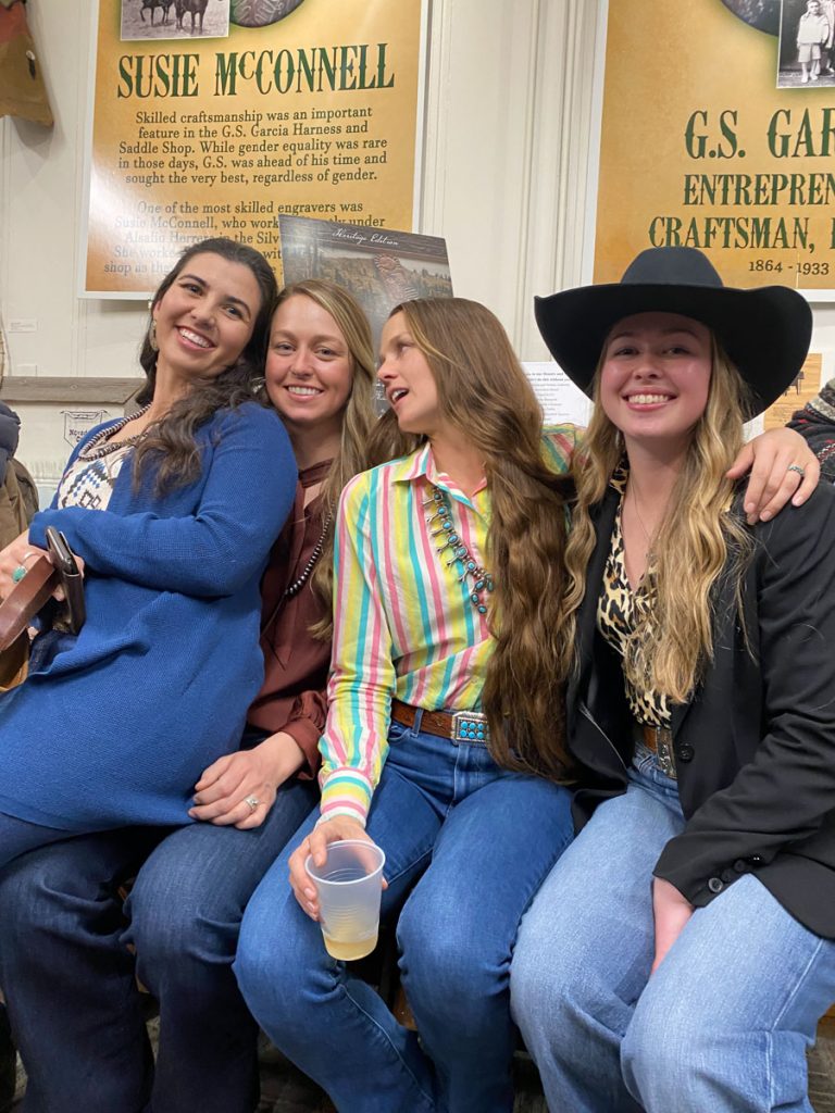 Inside The Circle At The National Cowboy Poetry Gathering   Cowboy Arts Gear Museum Opening 768x1024 