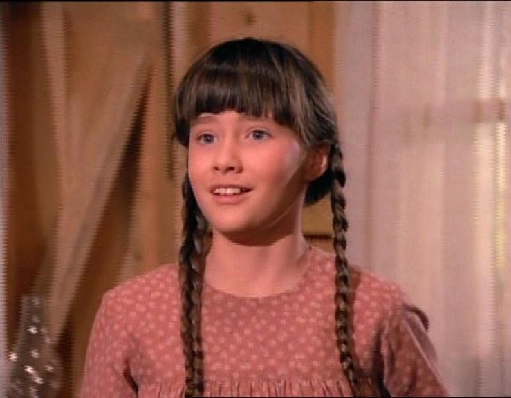 Shannon Doherty in "Little House on the Prairie"