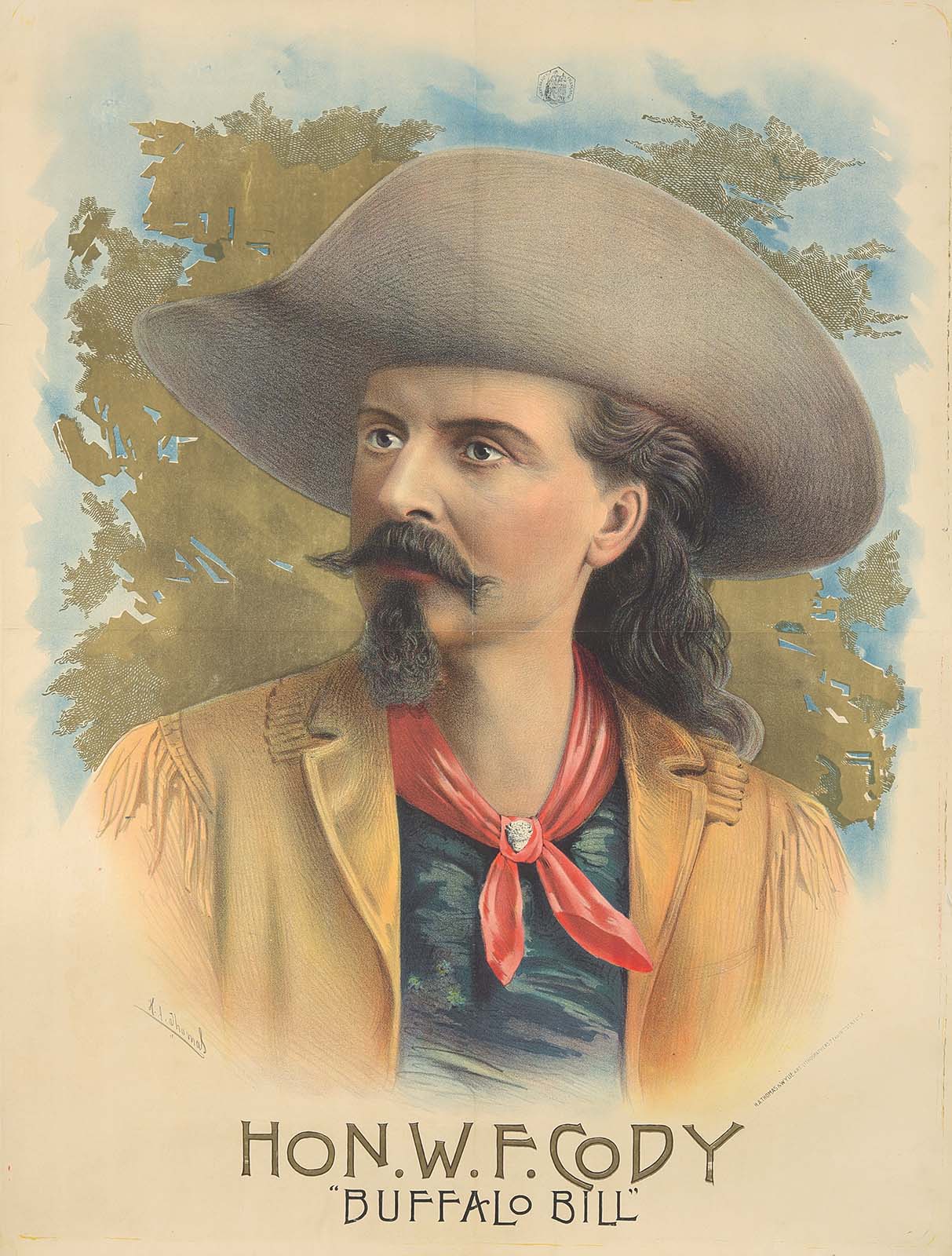 How Poster Art For Buffalo Bill’s Wild West Advertised The Frontier