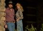 Luke Grimes and Kelly Reilly in "Yellowstone"